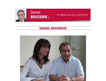 Tablet Screenshot of danielboisserie.fr